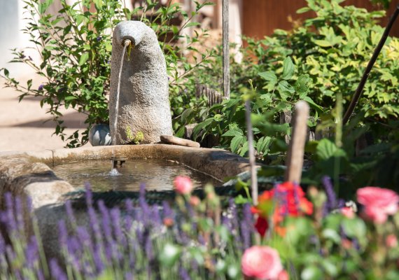 Brunnen mit Quellwasser